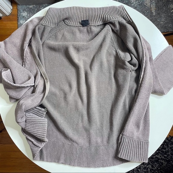 Lindbergh Men’s Cotton Blend Full Zip Knit Sweater Brown Size XXL - Picture 6 of 10